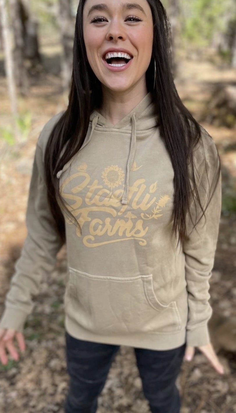 Tan Hoodies
